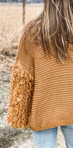 Feather Fringe Cardigan